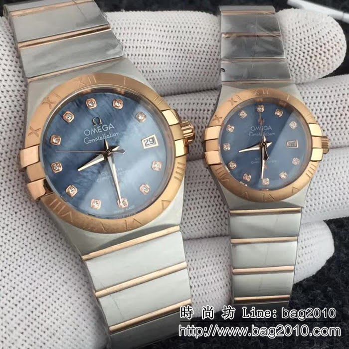 歐米茄OMEGA 雙鷹星座 情侶腕表 WSS1579